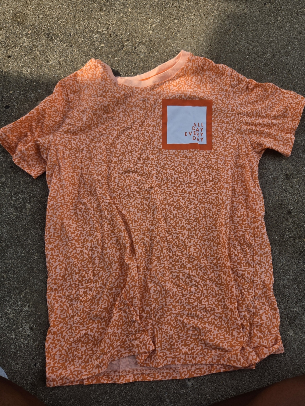 C9 by Champion Peachy Orange All-Over Print Tee